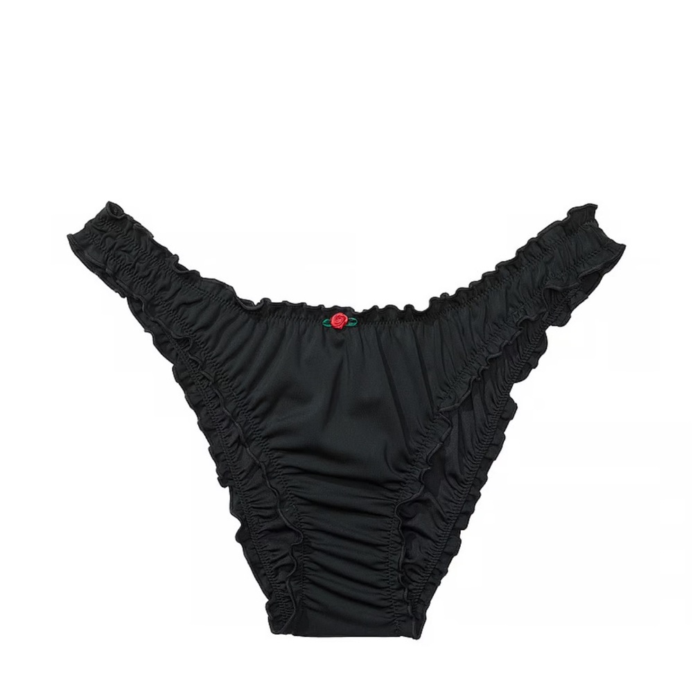 Pink by Frankie’s Bikinis Hudson Bottom - Black